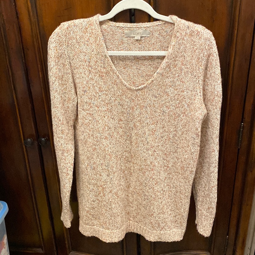 Loft marled sweater